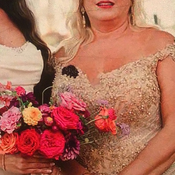 Terani Couture beaded beautiful, detailed dress for weddings, special occasions - Picture 2 of 13